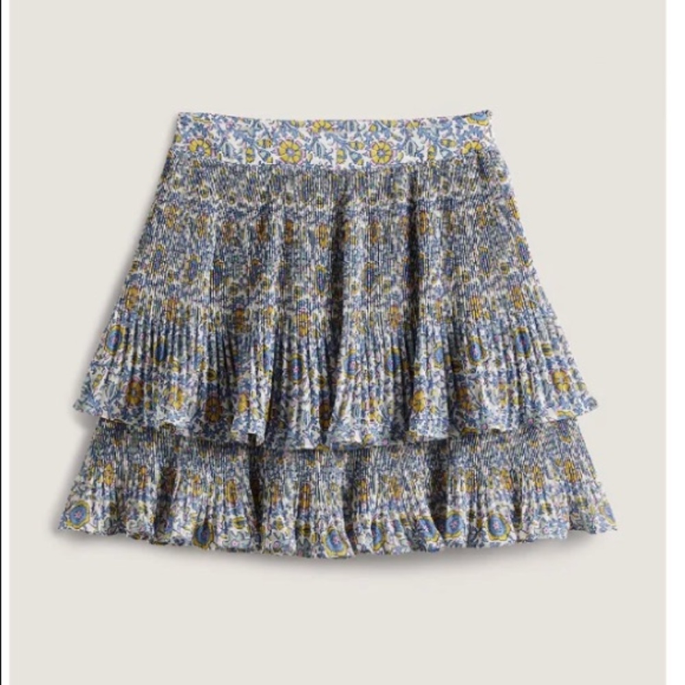 Boden US 8 Pleated Mini Skirt